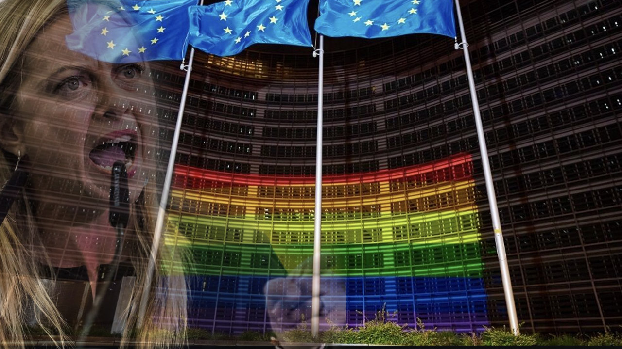 Familles arc-en-ciel, l'Union européenne colle au gouvernement Meloni : "Tous les États reconnaissent les droits des enfants de couples homoparentaux"