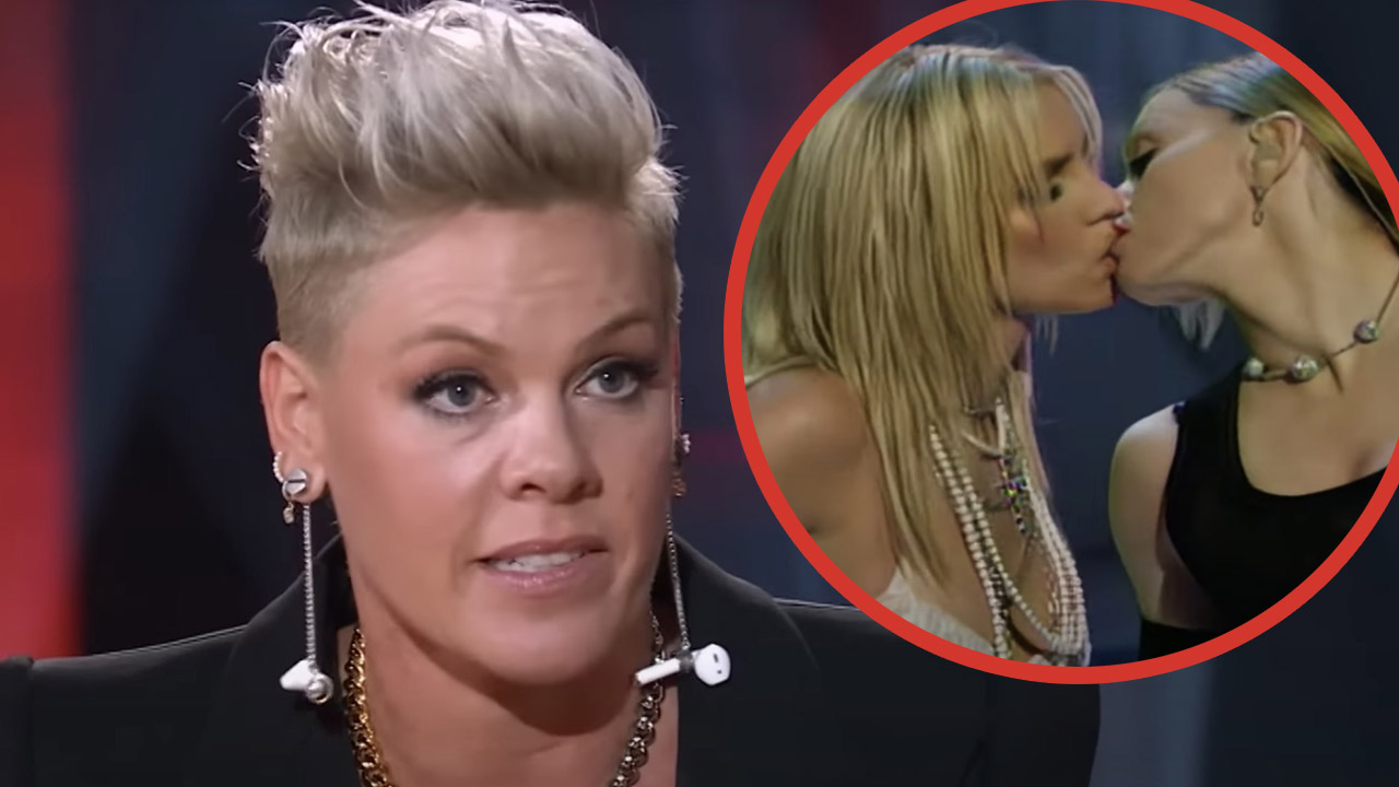Pink parle du baiser de Britney et Madonna : "Elle m'a appelé, moi et les autres"