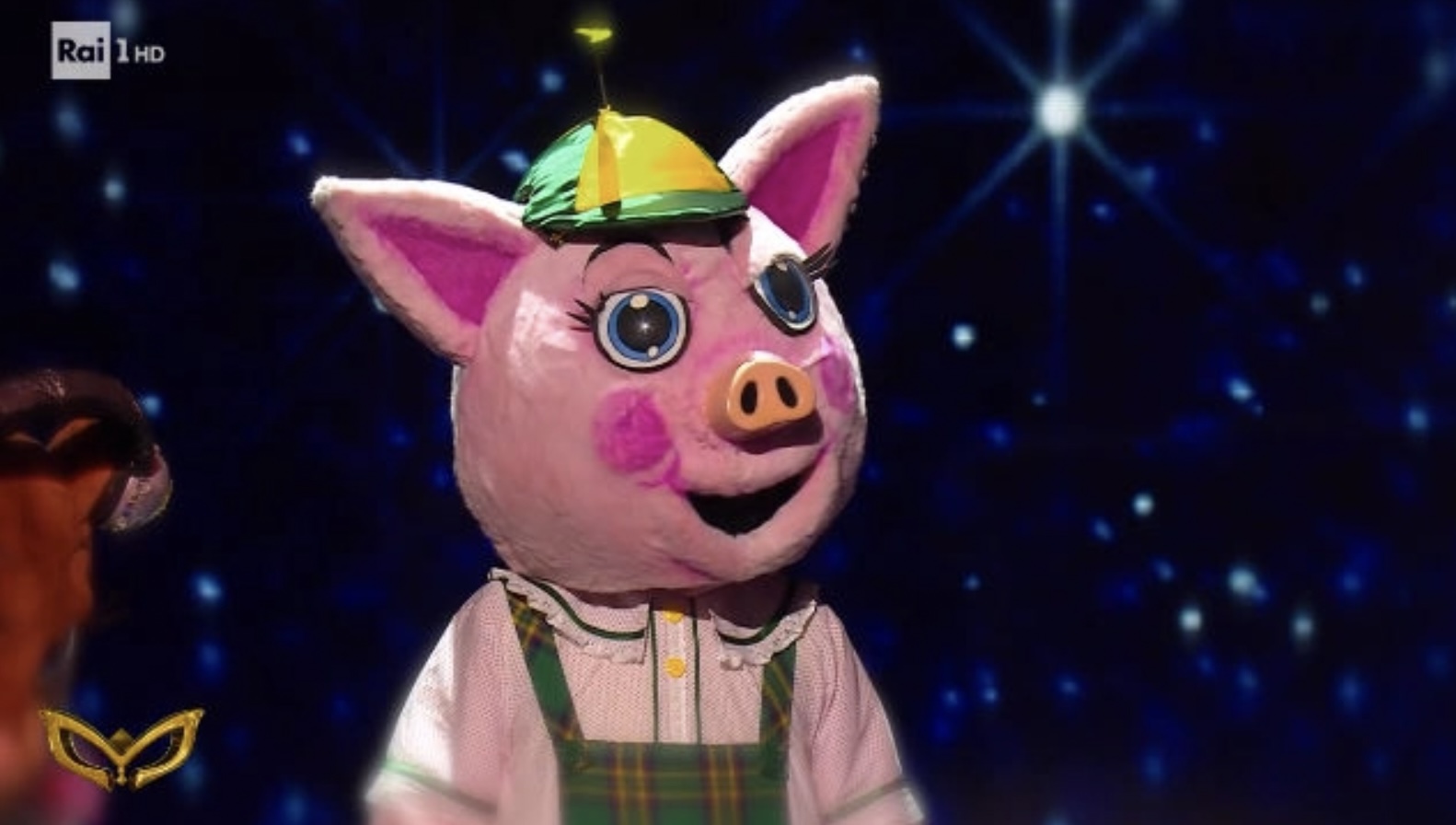 Porcellino éliminé à The Masked Singer : qui était sous le masque