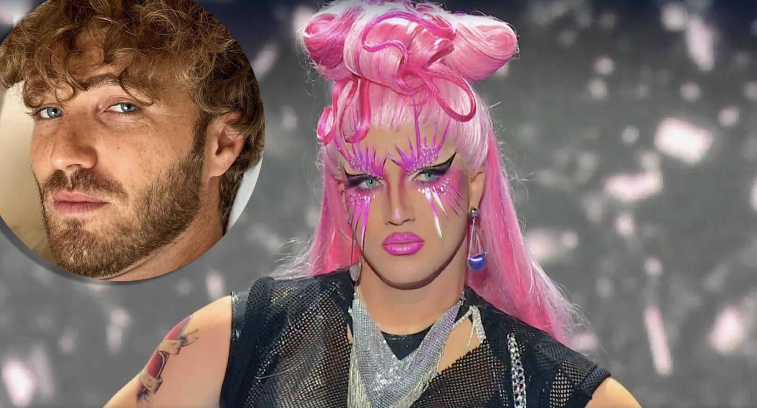 Paolo Ciavarro drag queen dans Je ne suis pas une dame, le discours contre l'homophobie
