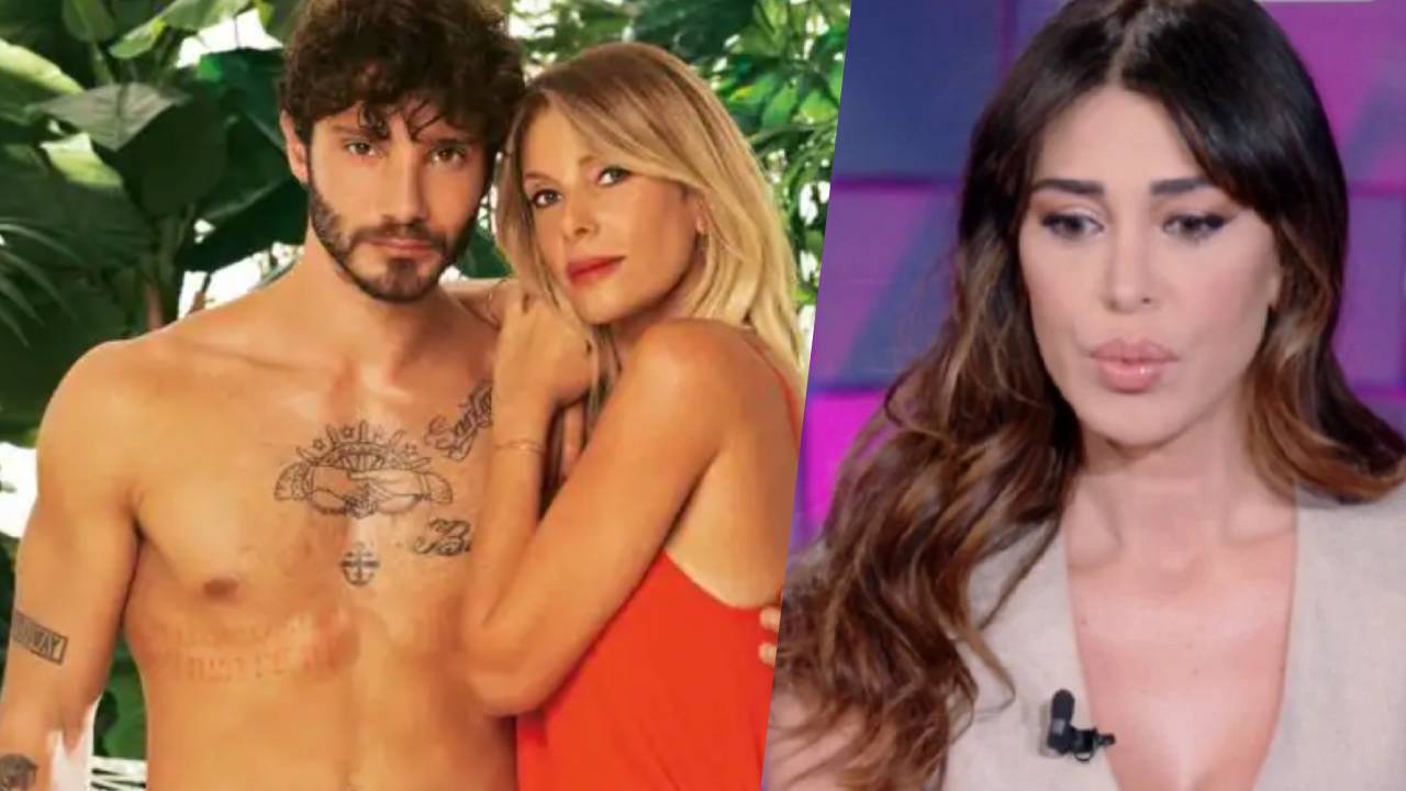 Alessia Marcuzzi sur les potins avec De Martino: parce qu'elle s'est tue
