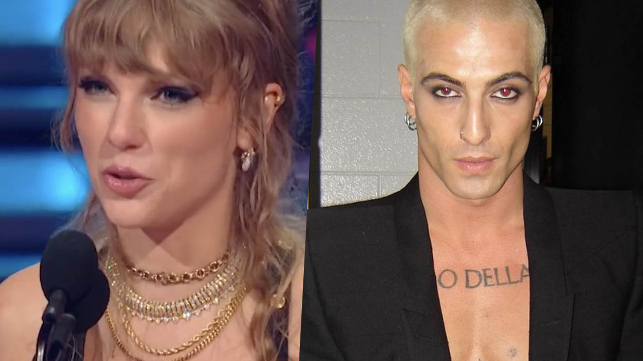 Taylor Swift envoie un baiser à Damiano David et ils en parlent même aux infos