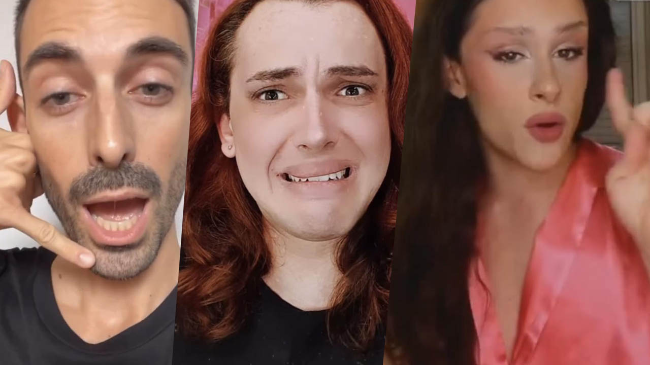 Larmes, cris et crises de colère diverses : la réaction des reines à l'appel de Drag Race Italia