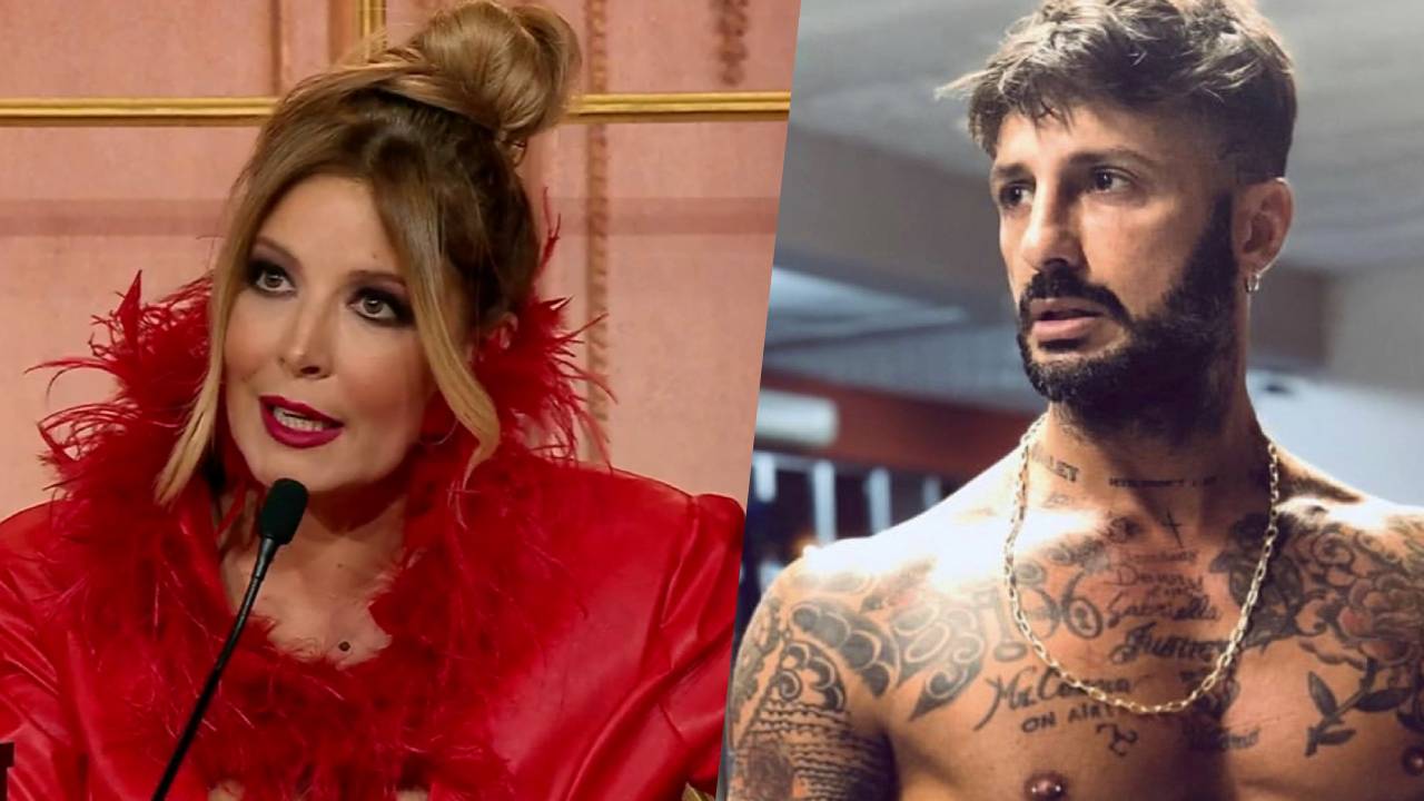 Lucarelli à l'actualité de Fabrizio Corona sur Danse avec les stars