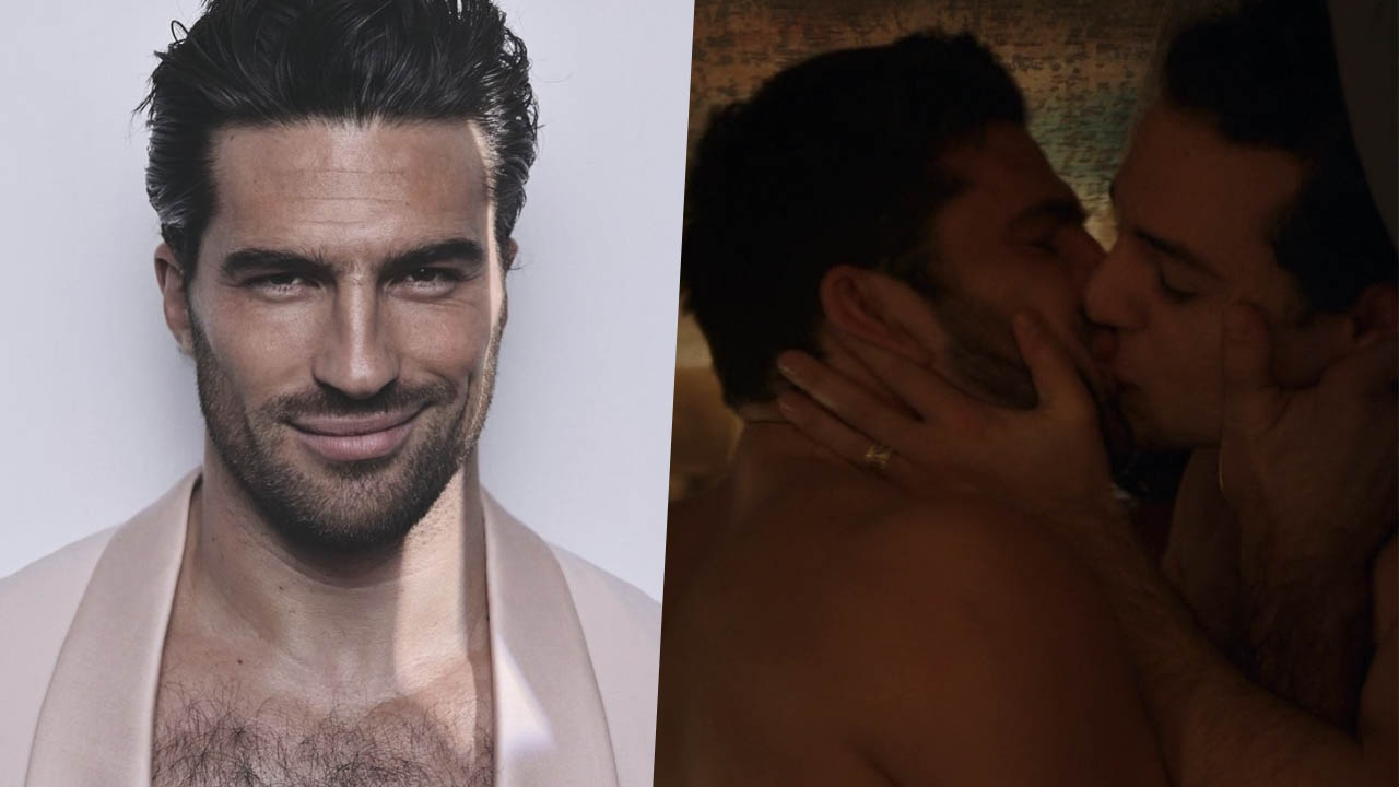 Alvise Rigo gay dans Nuovo Olimpo avec le personnage d'Antonio