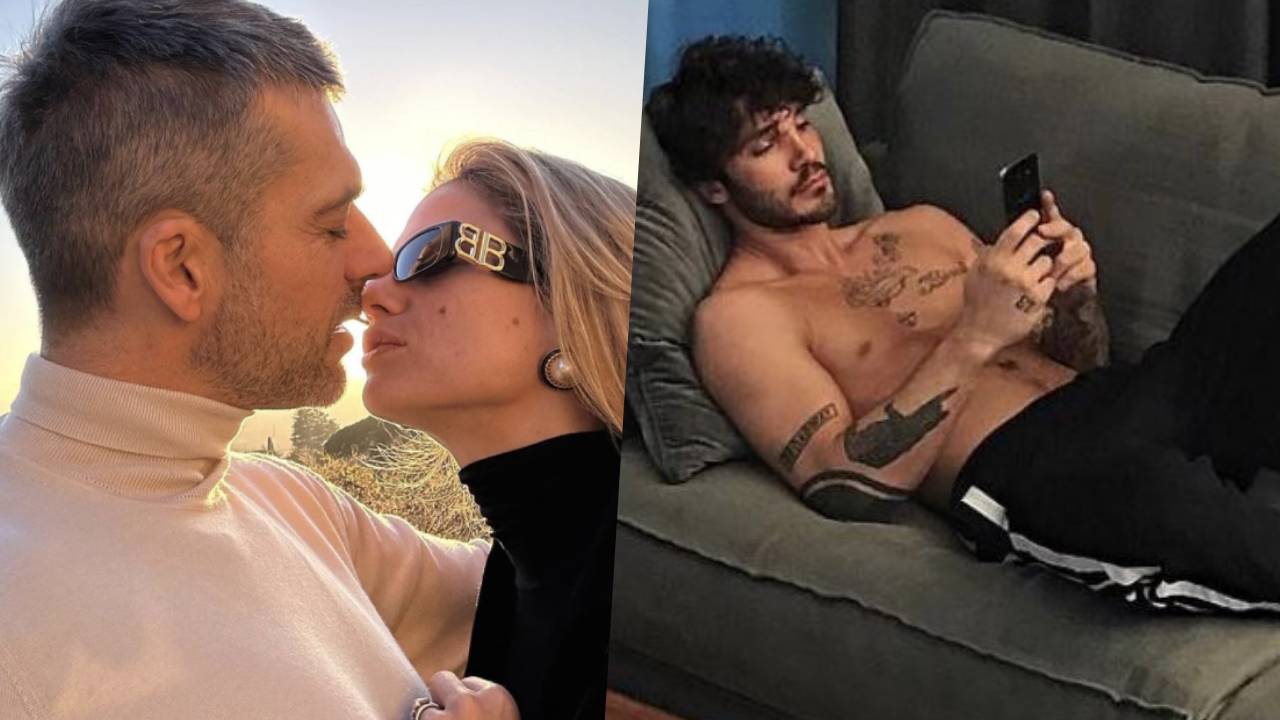 Argentero revient pour parler des likes que sa femme a mis sur les photos de De Martino