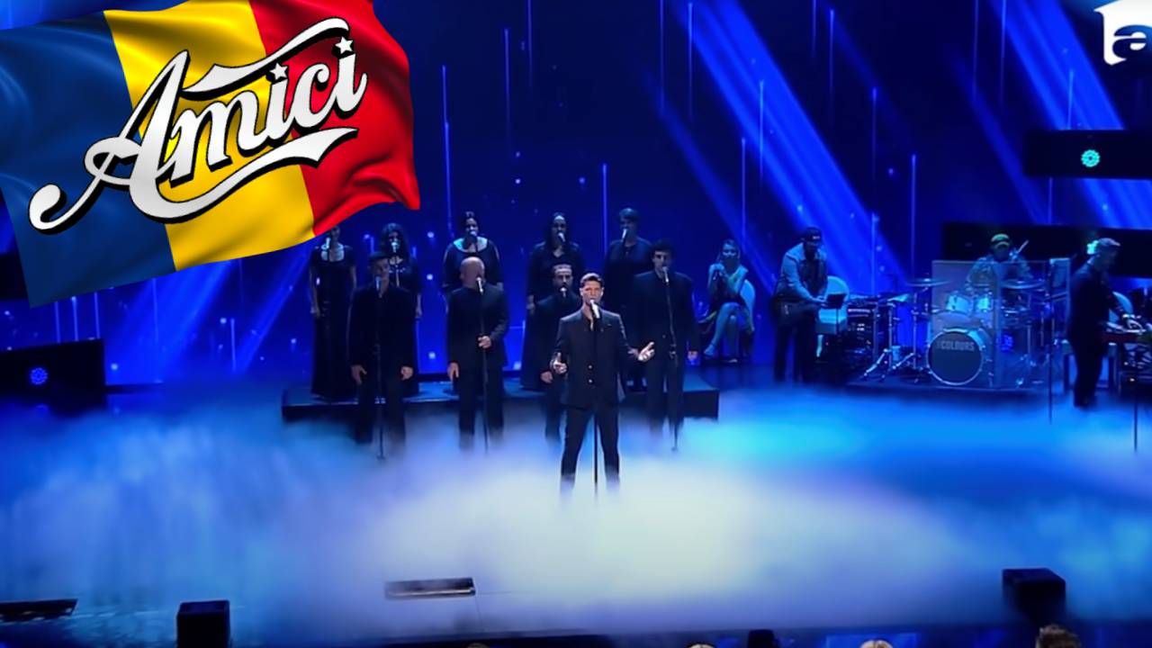 L'ancien chanteur d'Amici remporte le X Factor roumain et devient une star en Roumanie