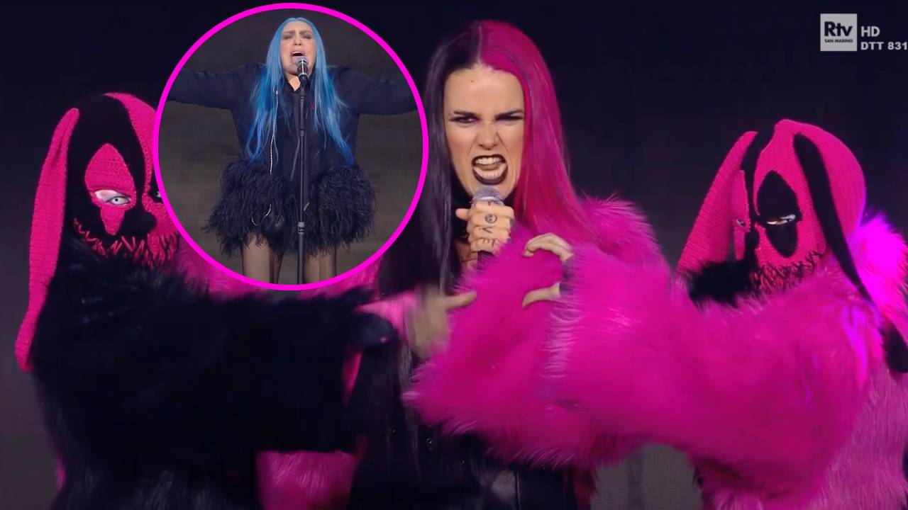 Megara a remporté Una Voce Per San Marino et est allée à l'Eurovision, Bertè deuxième