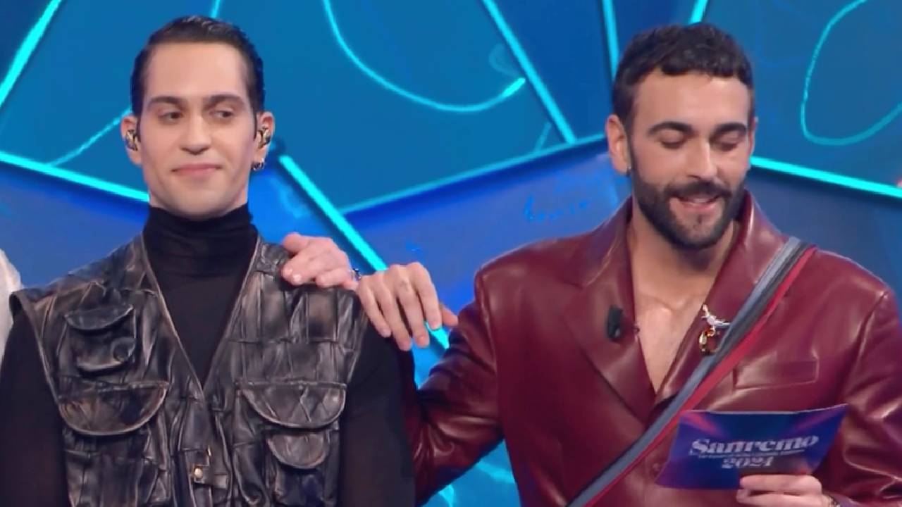 Sortie de Mahmood et Marco Mengoni en direct sur Rai : "Je suis gay"