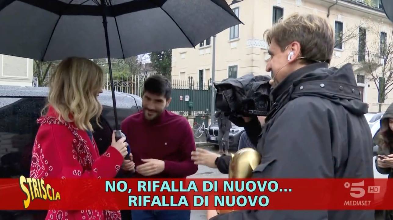 Accord sous la table avec Myrta Merlino, Striscia la Notizia parle