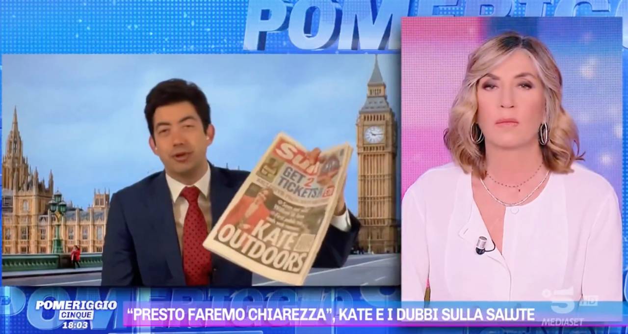 Myrta Merlino sur Kate Middleton : « Étrange histoire, ce qu'on dit à Londres »