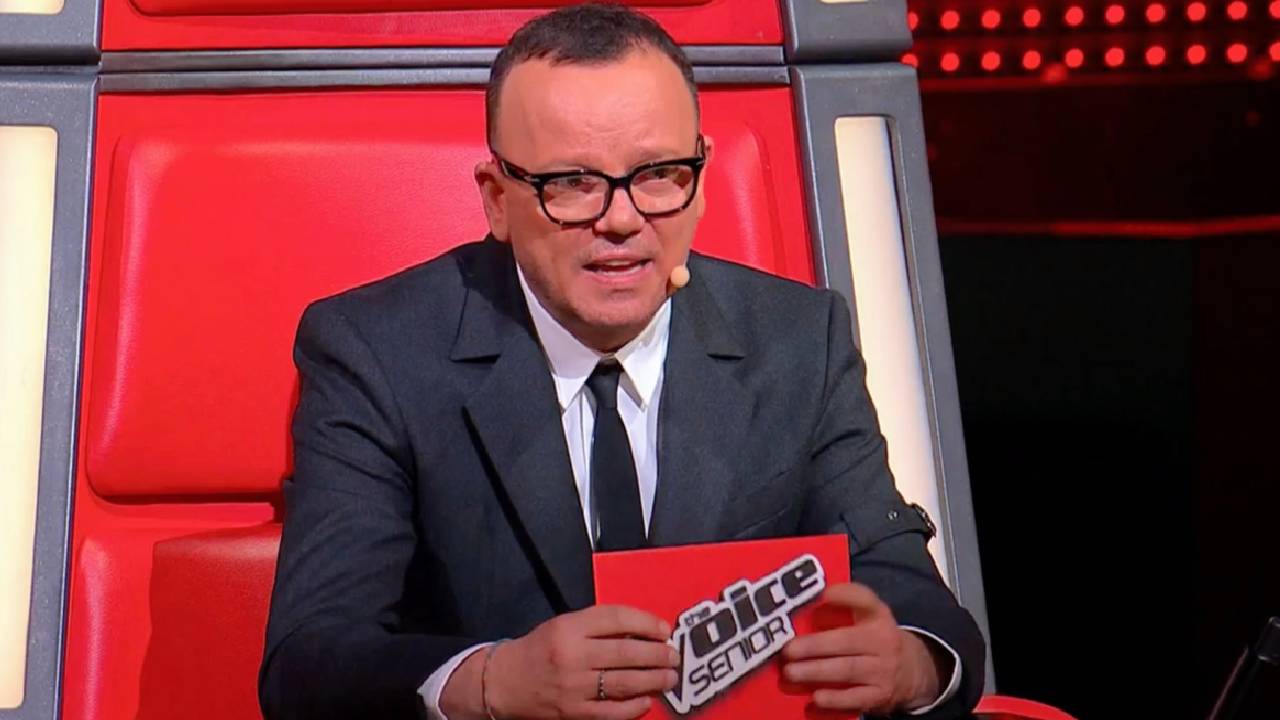 Gigi D'Alessio, son jab lors de la finale de The Voice Senior