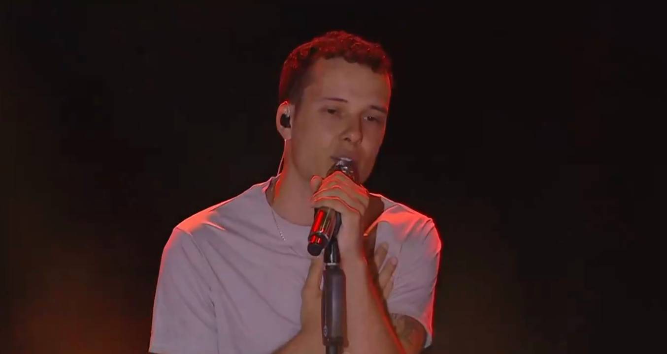 Edoardo Donnamaria chante (encore) sur la scène de RTL