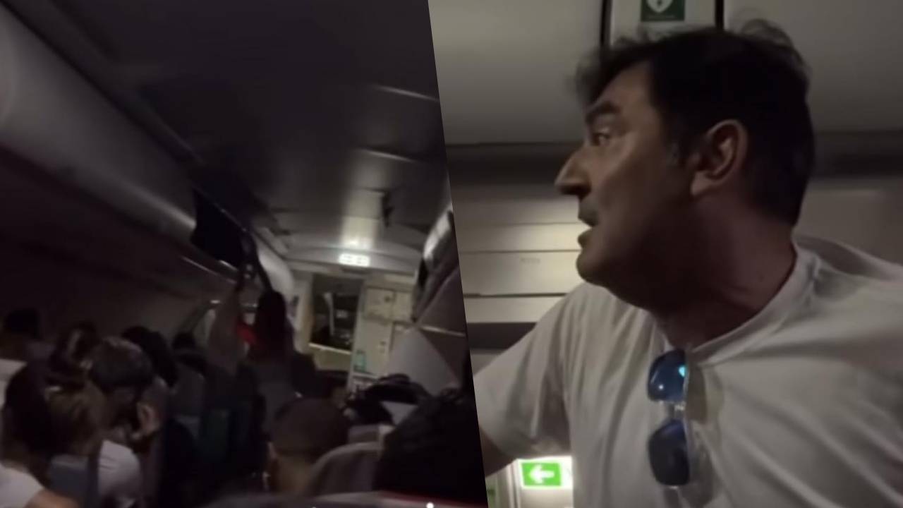 Panne de courant dans l'avion, Max Giusti intervient et calme les passagers : "Situation que je n'ai jamais vécue"