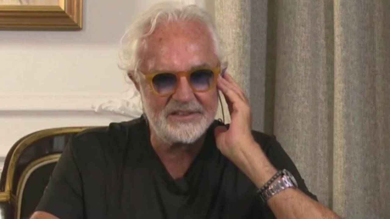 Flavio Briatore explose une polémique, clash en direct : "Cafone"