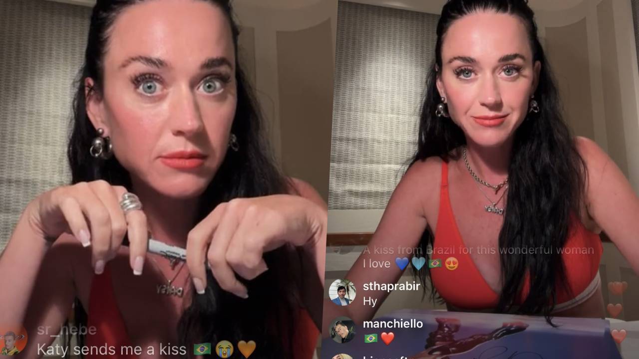 Katy Perry diffuse l'avant-première du nouvel album en direct sur Instagram et révèle les collaborations
