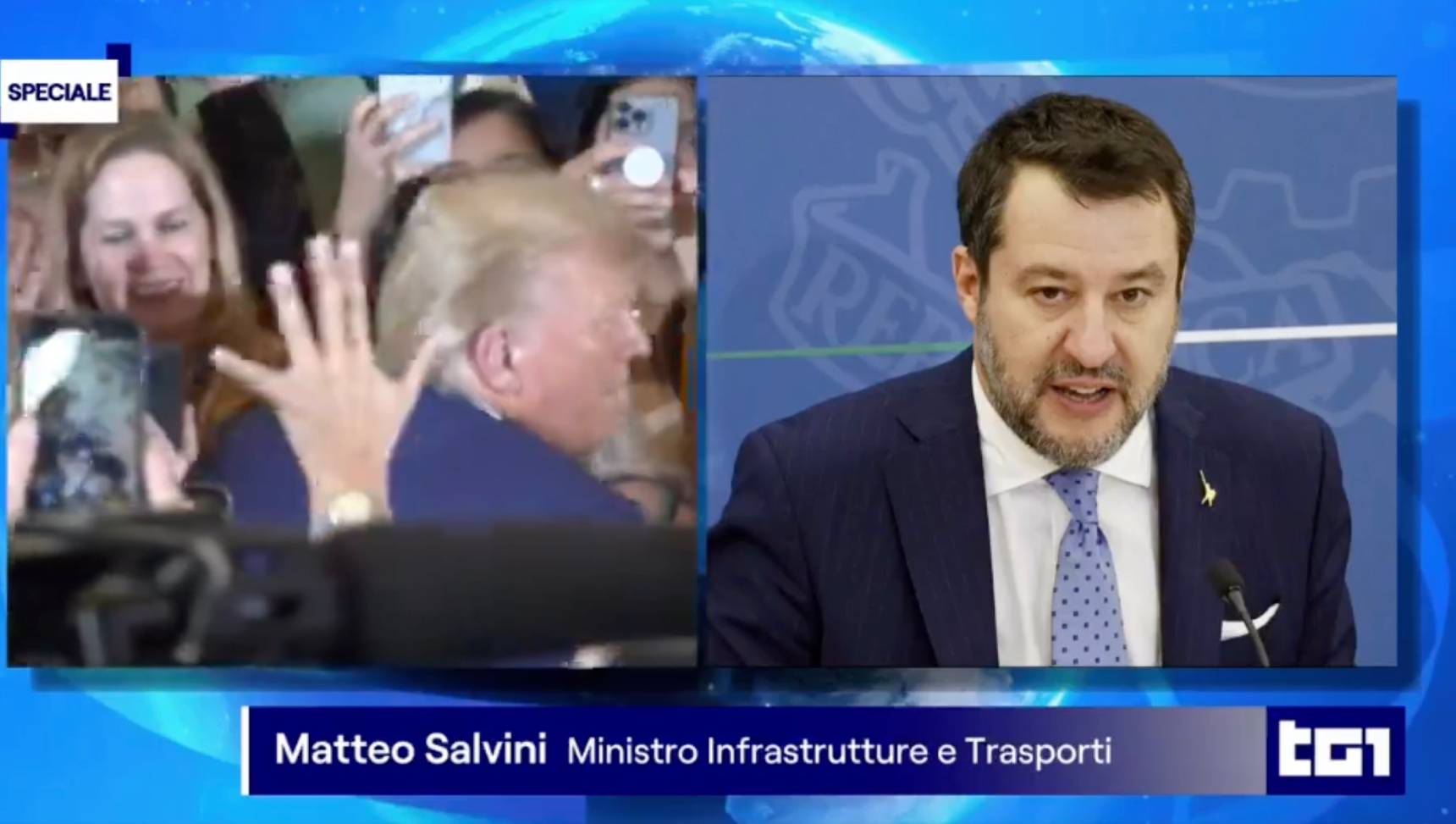 Matteo Salvini contre ceux qui « sèment la haine contre les fascistes et les racistes »