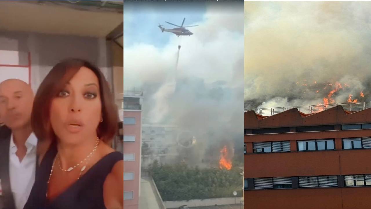 L'été à Diretta s'effondre, les studios de la Rai évacués à cause d'un grave incendie : "Tout le monde s'enfuit"