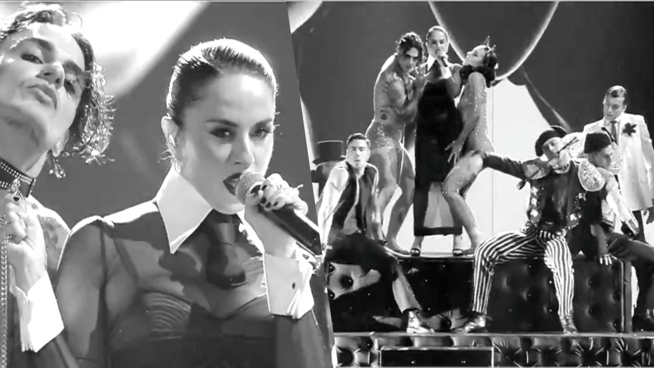 Paola Iezzi merveilleuse avec le Vogue de Madonna sur X Factor